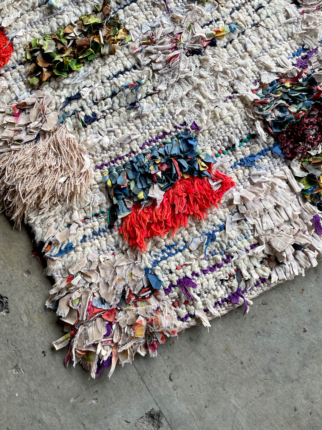 Vintage Boucherouite Rug