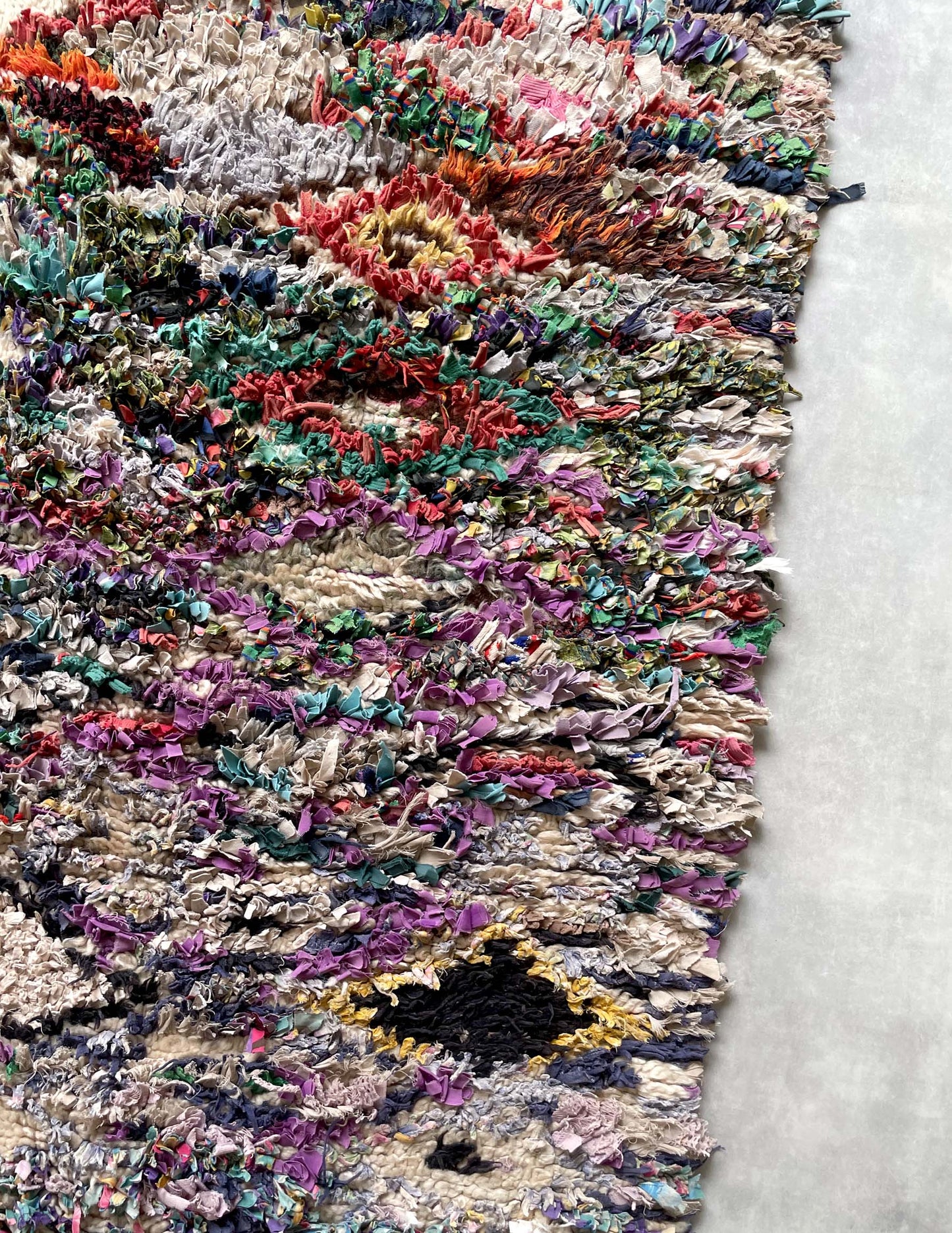 Vintage Boucherouite Rug