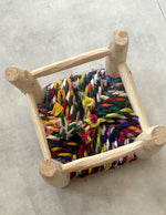 画像をギャラリービューアに読み込む, Handmade stool ( Mix colors )
