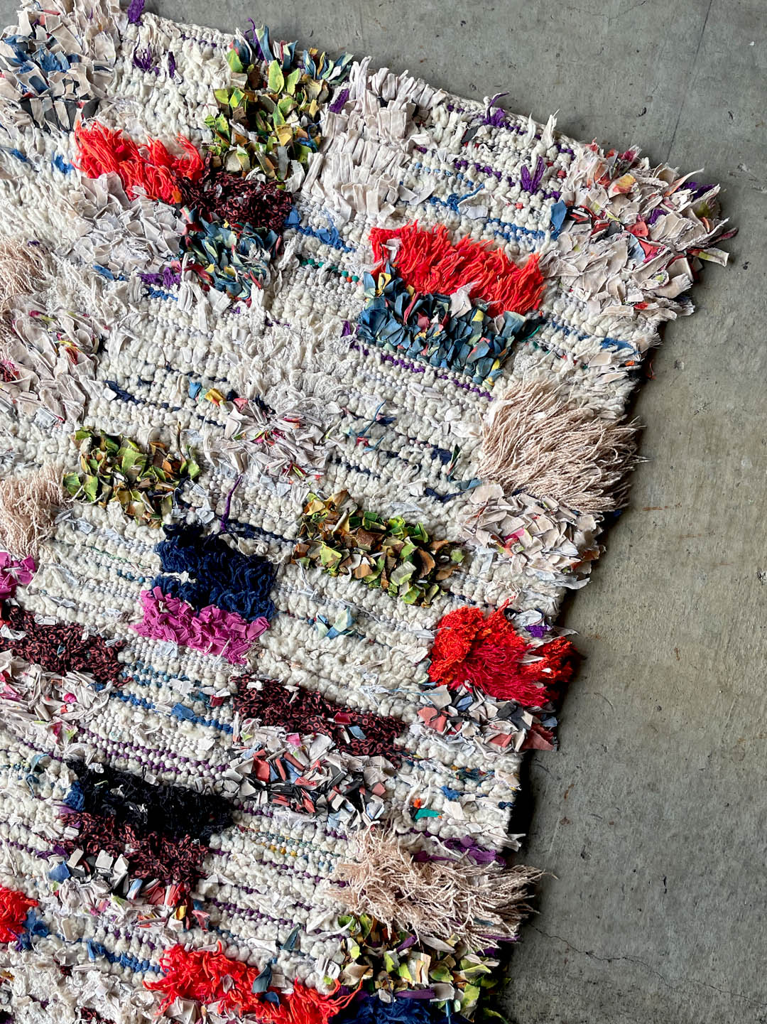 Vintage Boucherouite Rug