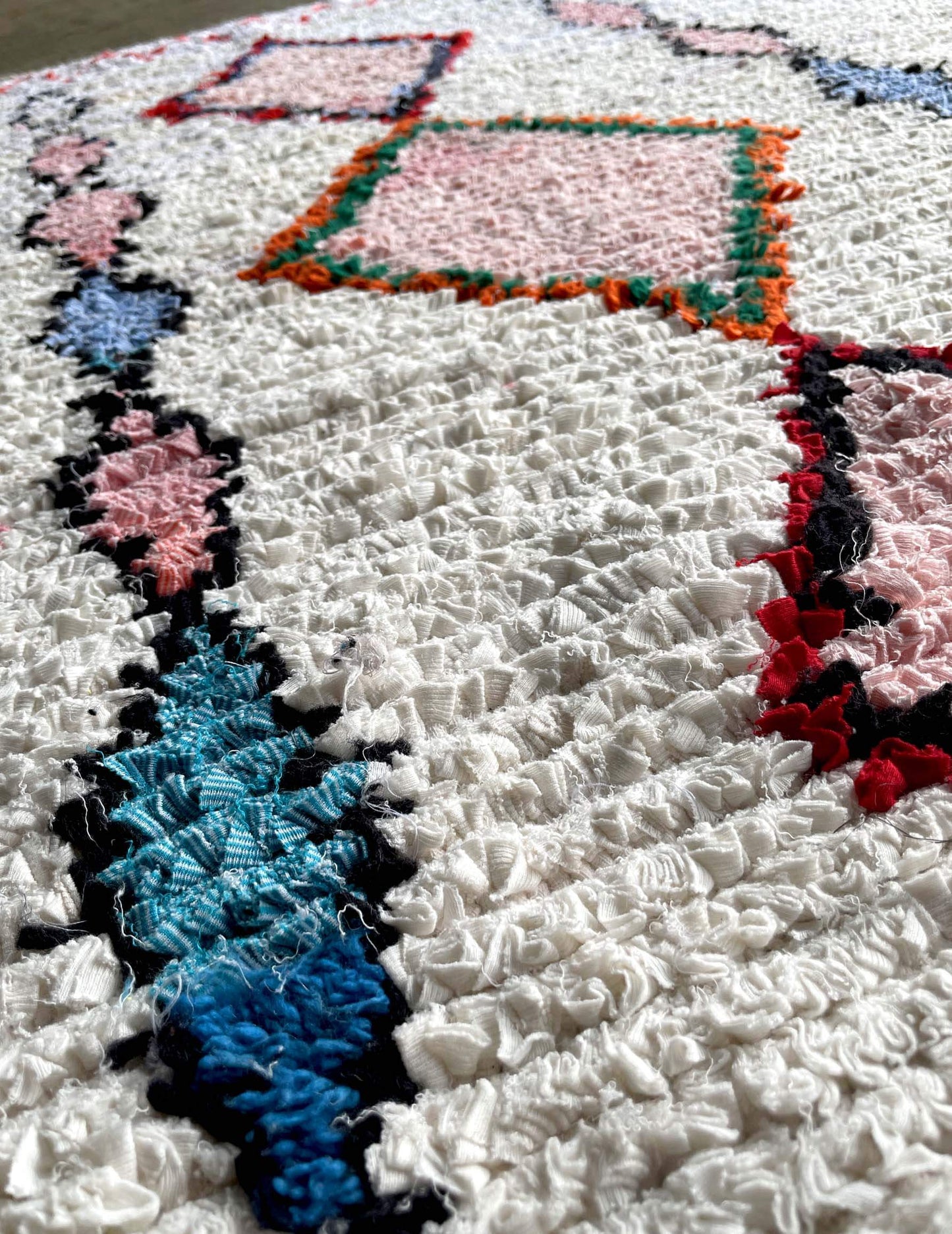 Boucherouite rug