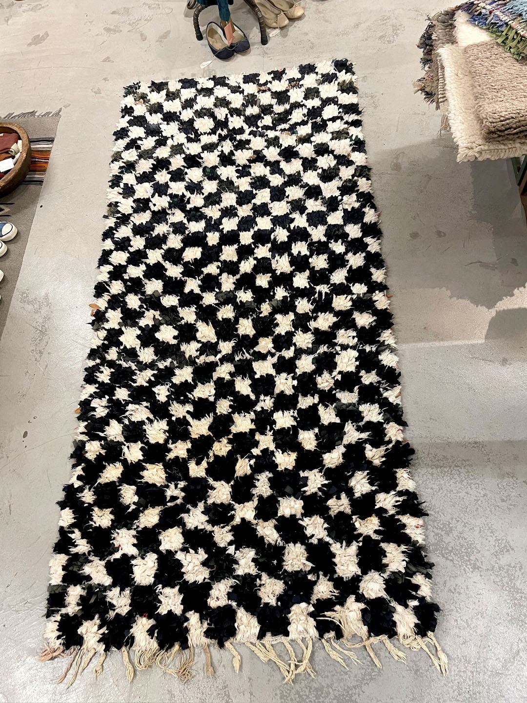 Vintage Boucherouite Rug