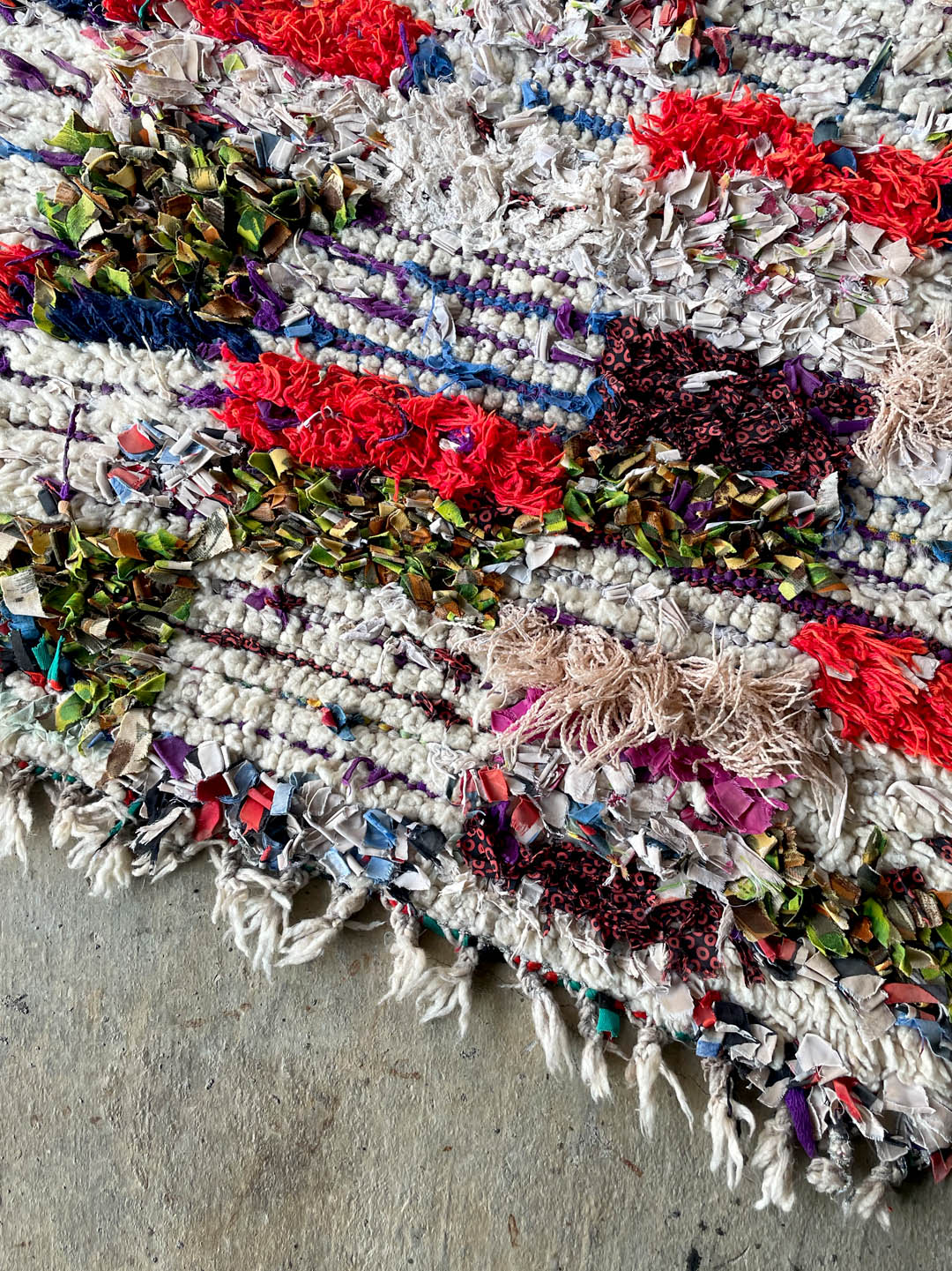 Vintage Boucherouite Rug