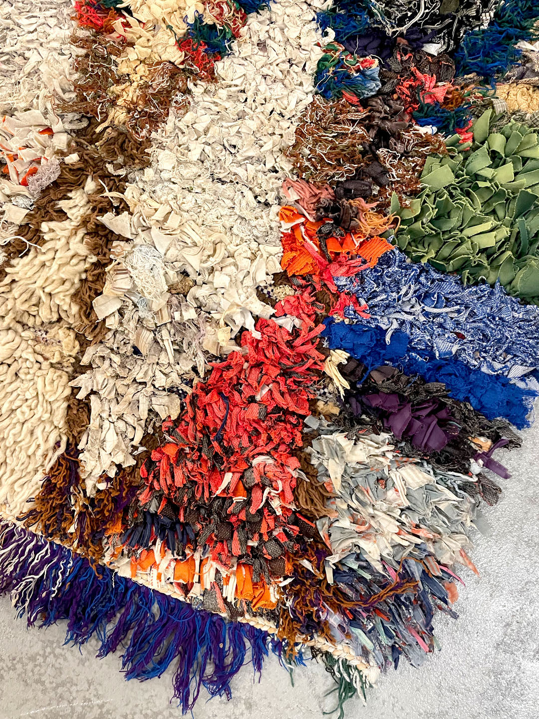 Vintage Boucherouite Rug