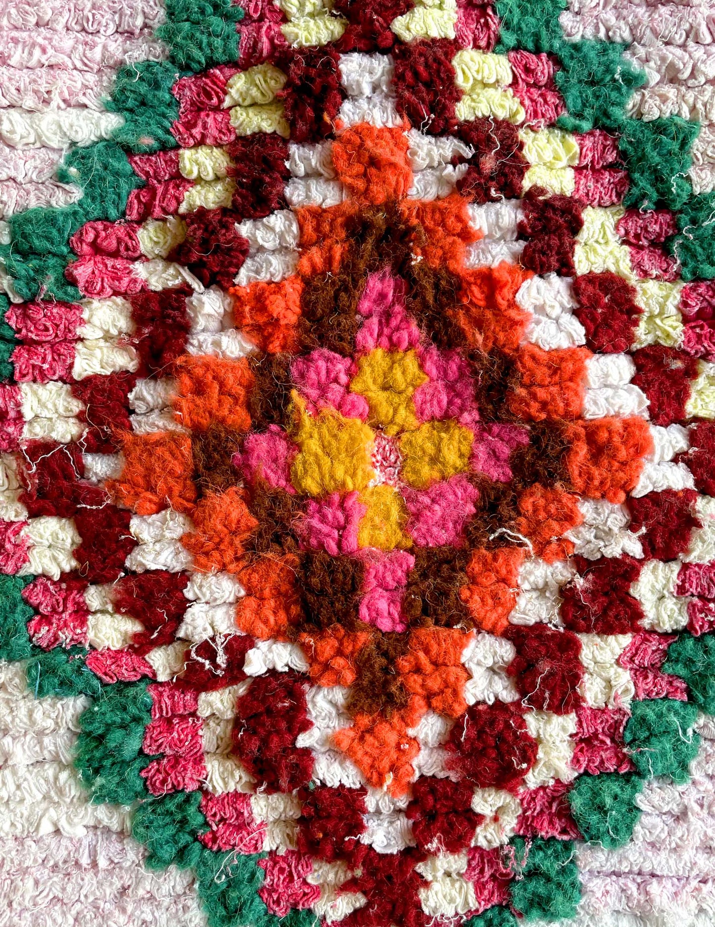 Boucherouite rug