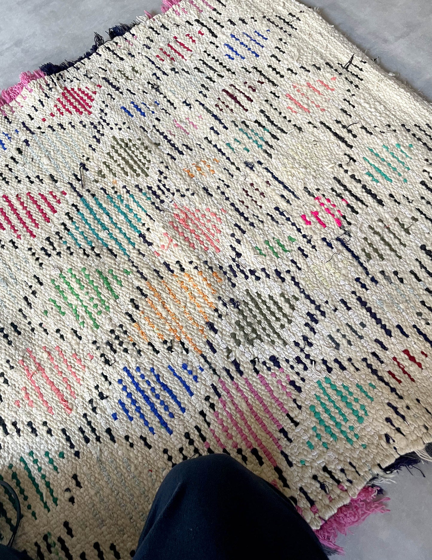 Vintage Boucherouite Rug