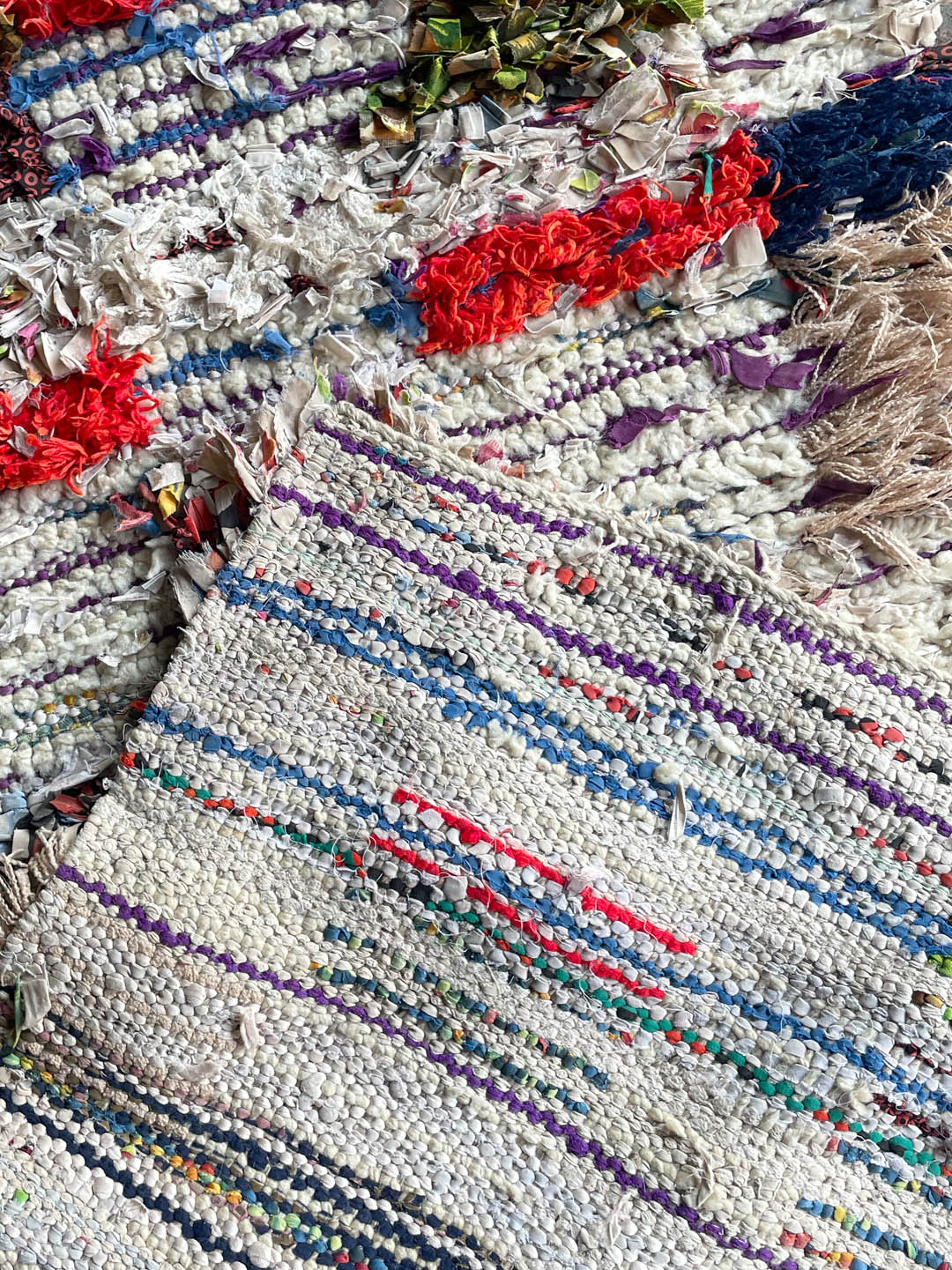 Vintage Boucherouite Rug