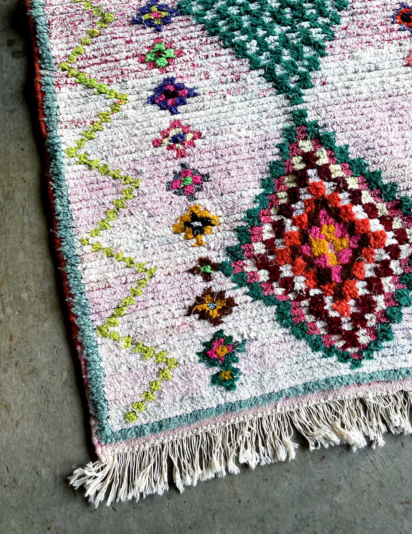 Boucherouite rug